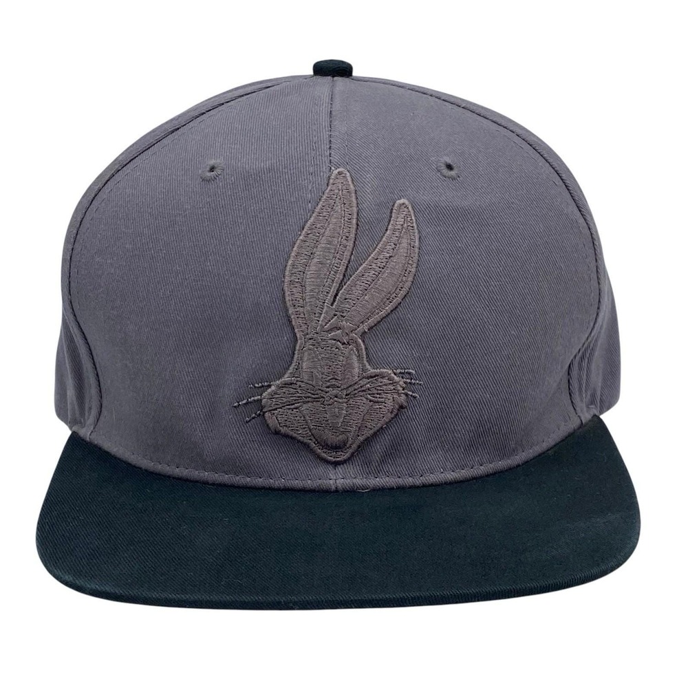 Vintage Bugs Bunny Embroidered‎ Snapback Hat Six Flags Looney Tunes Adult